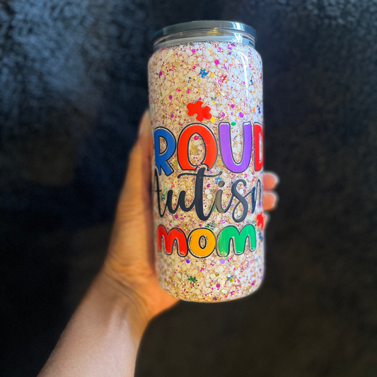 PREMADE Proud Autism Mom Cup